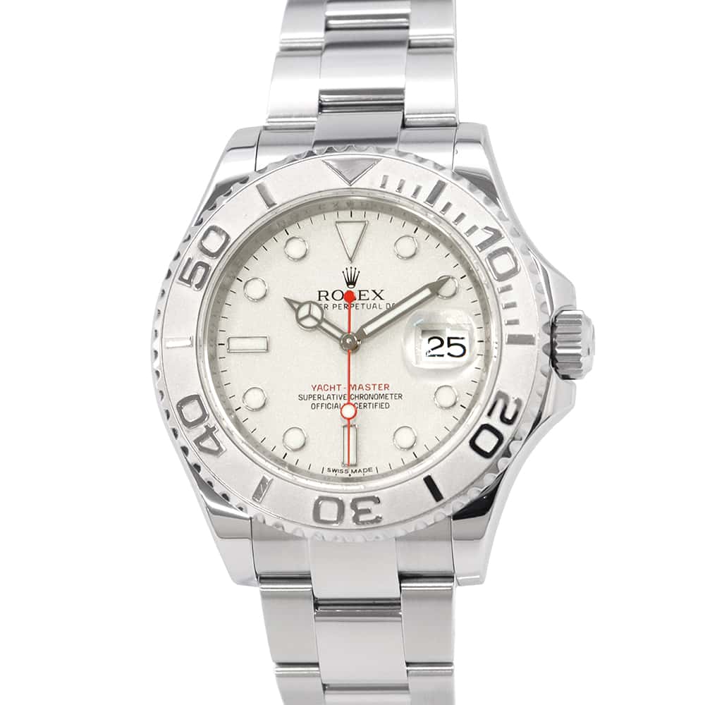 ROLEX Yacht-Master W40mm Stainless Steel PT950 Silver Dial116622