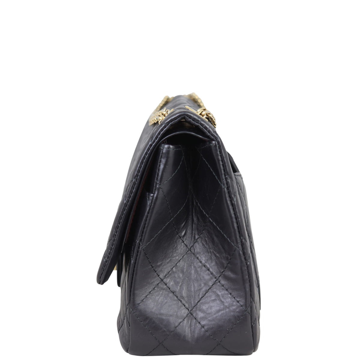 Chanel 2.55 Reissue 227 Double Flap Bag | Gold Hardware