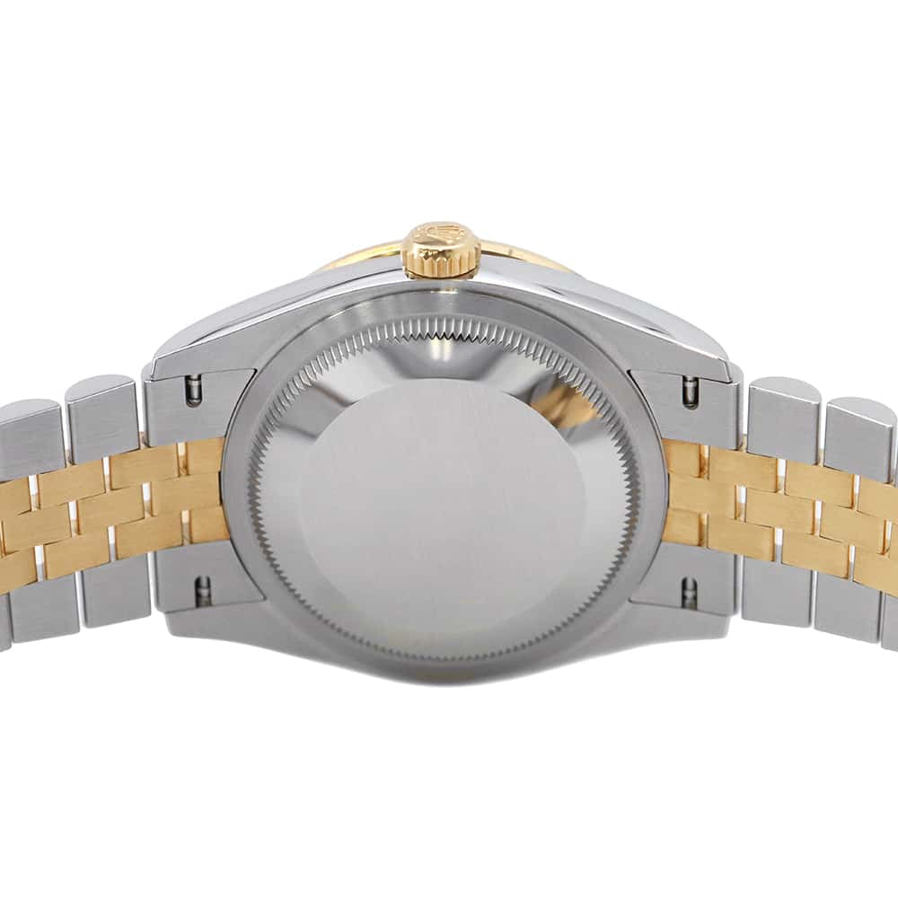 ROLEX Datejust W36mm Stainless Steel YG Champagne Fluted Motif Dial126283RBR