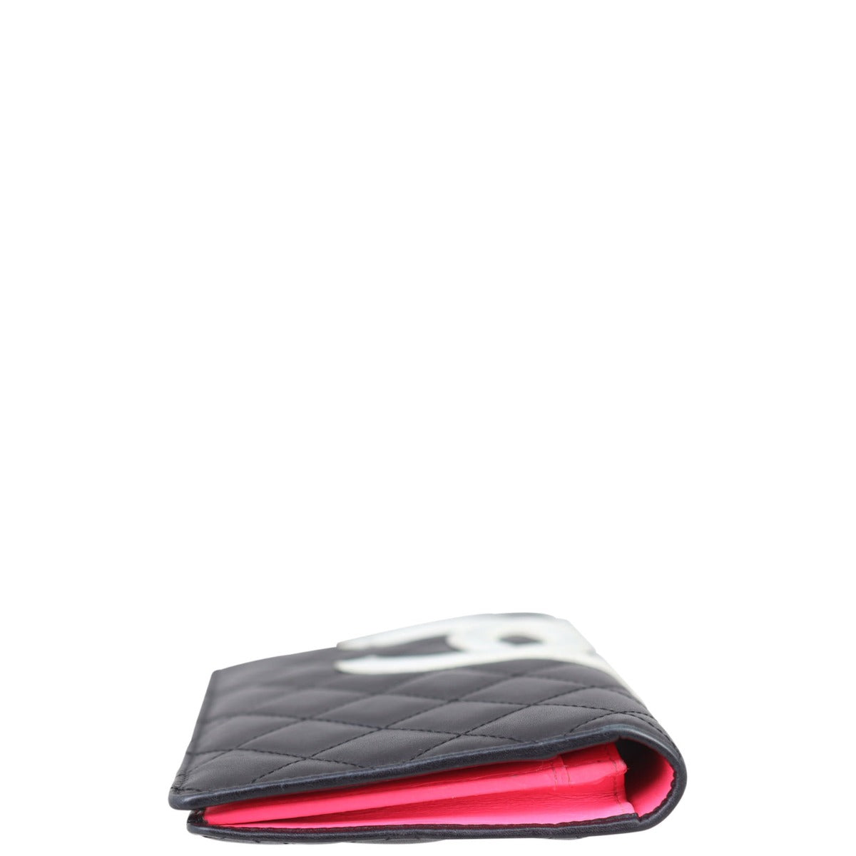 Chanel Ligne Cambon Yen Wallet | Black Calfskin