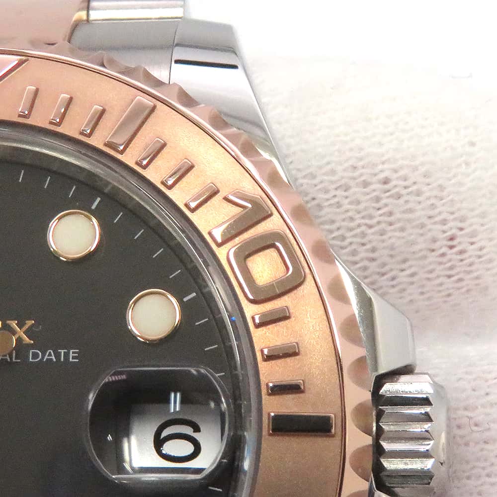 ROLEX Yacht-Master 37 W37mm Stainless Steel K18PG Black Dial268621