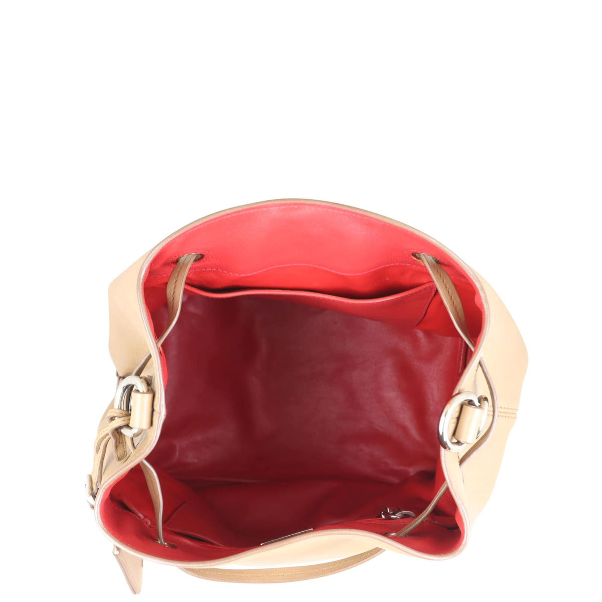 Prada City Calf Leather Bucket Bag