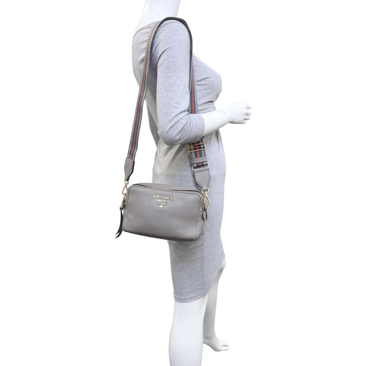 Prada Vitello Phenix Camera Crossbody