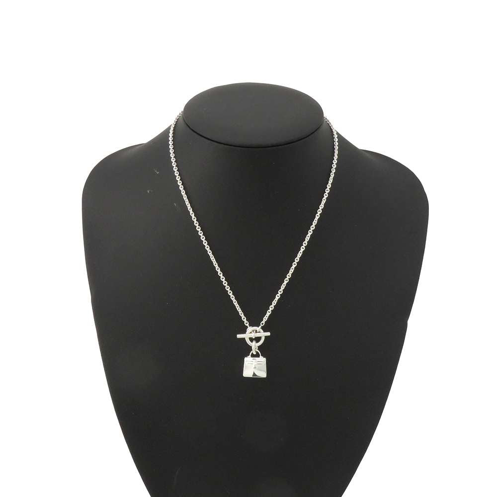 HERMES Amulette Kelly Necklace SV925