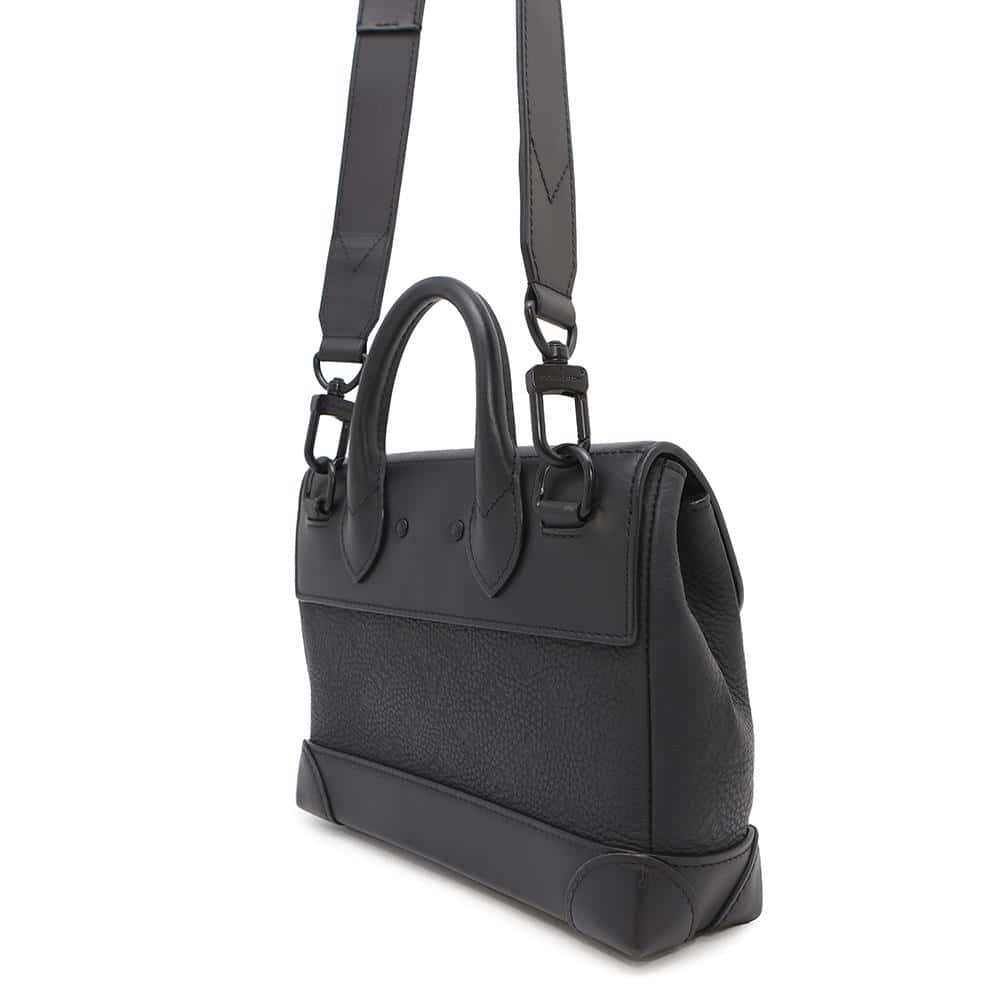 LOUIS VUITTON Steamer NoirM24436 Monogramã»Taurillon Size PM
