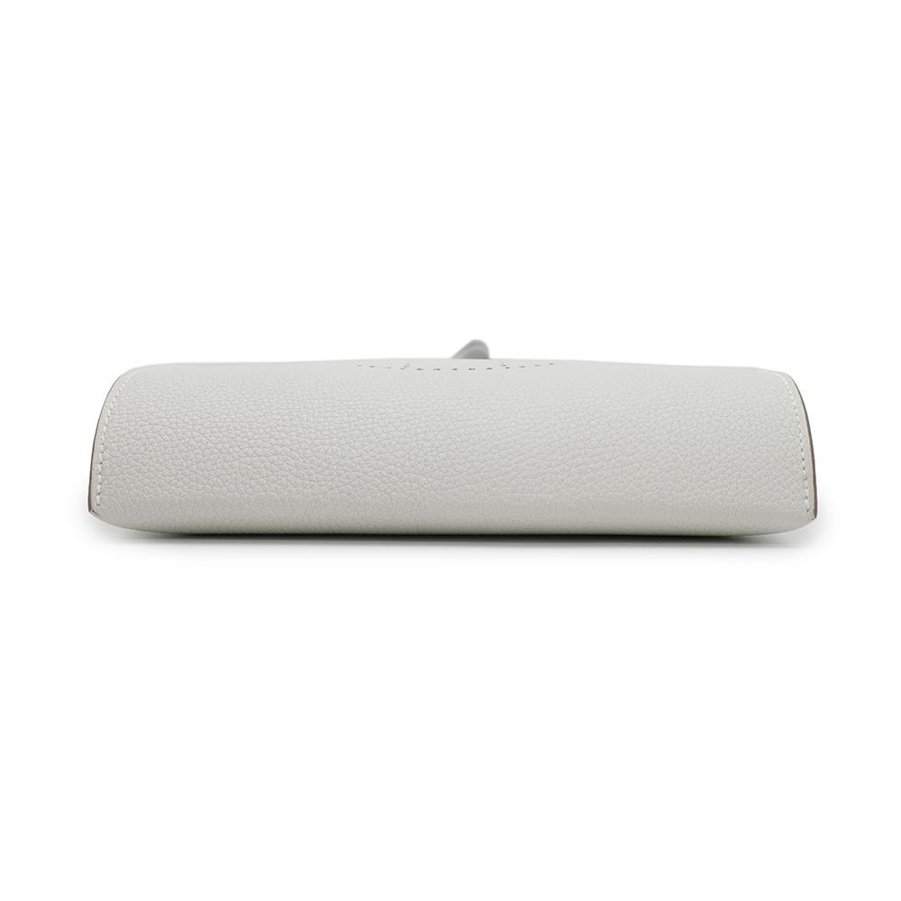HERMES Videpoches Pearl Grey Togo Leather