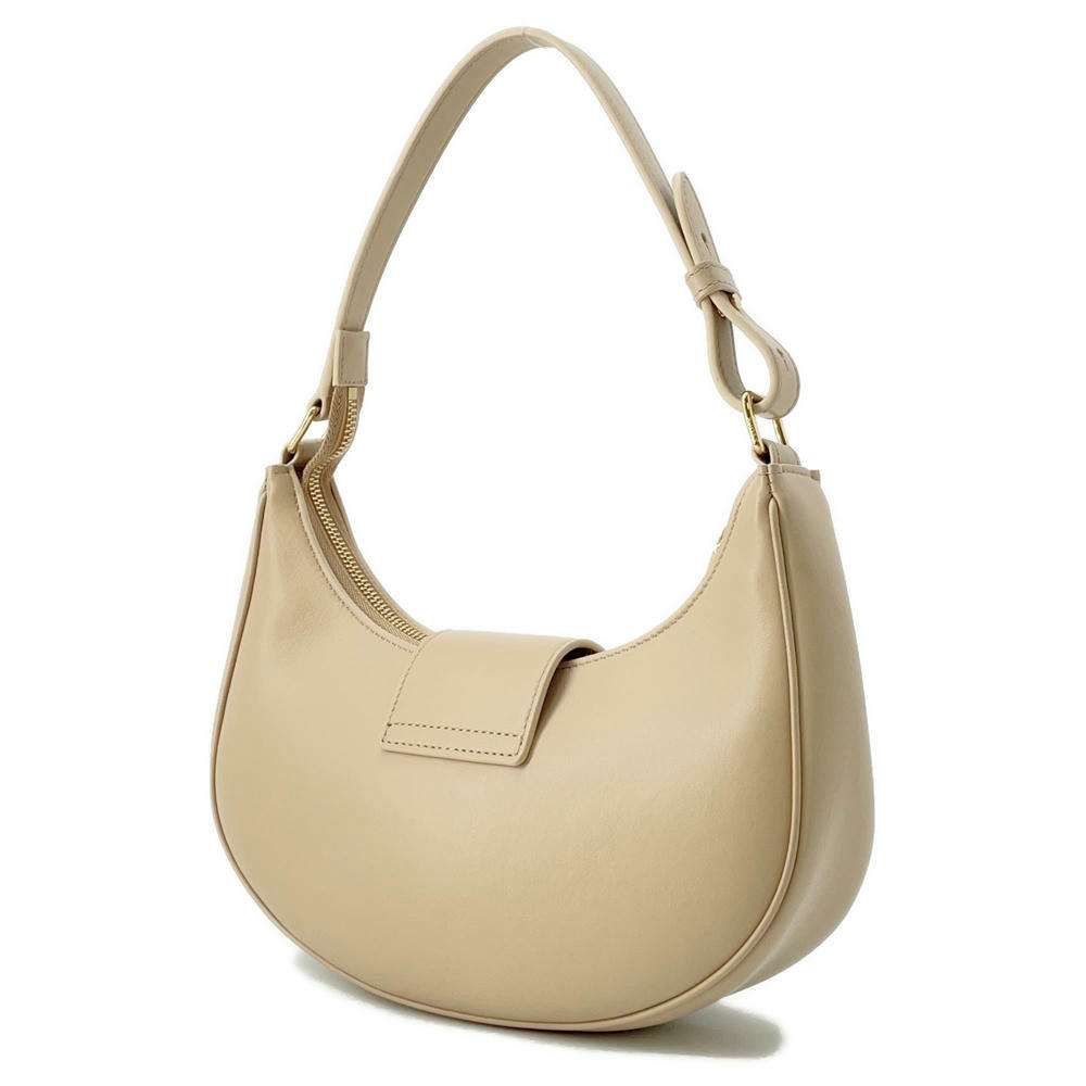 CELINE AVA One Shoulder Bag Beige114493DGQ Leather Size Medium