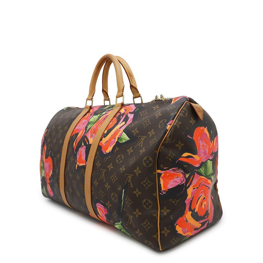LOUIS VUITTON Keepall BrownM48605 Monogramã»Rose Size 50