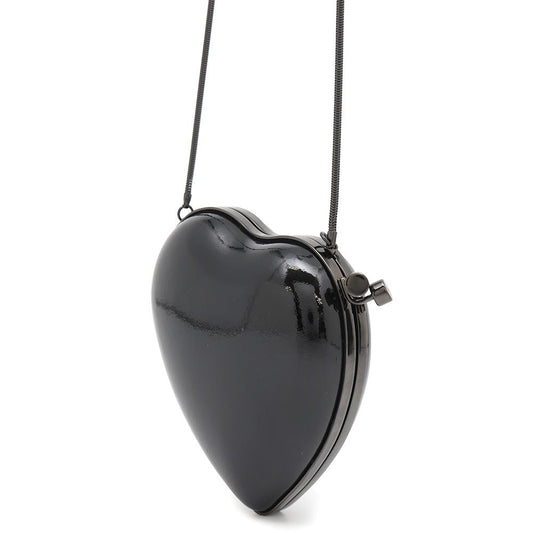 SAINT LAURENT PARIS Lovebox Shoulder Bag Black466212 Patent Leather