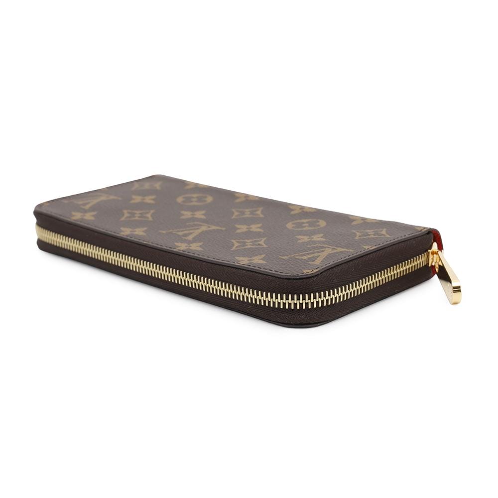 LOUIS VUITTON Zippy Wallet CoquelicotM41896 Monogram