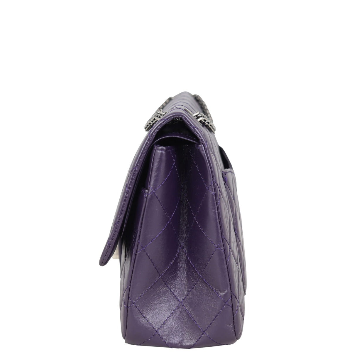 Chanel 2.55 Reissue 227 Double Flap Bag | Purple