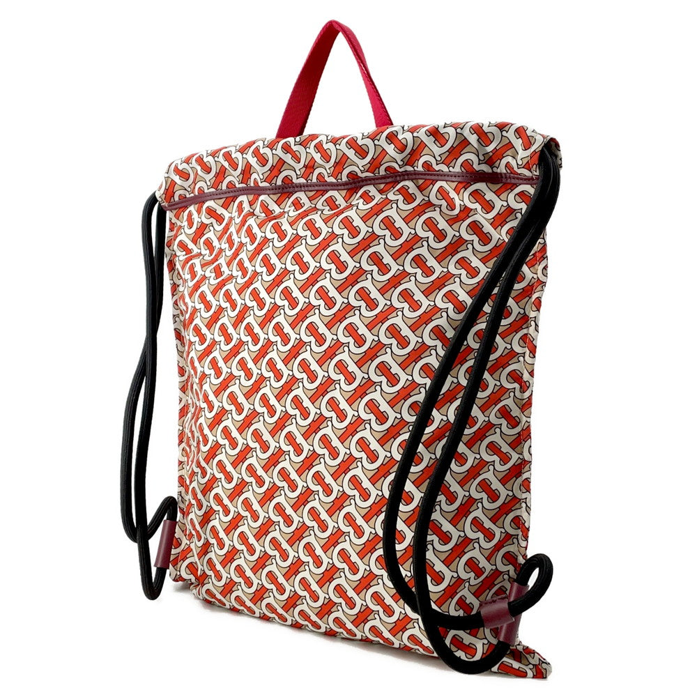 BURBERRY TBMonogram Backpack Beige/Orange/White Nylon