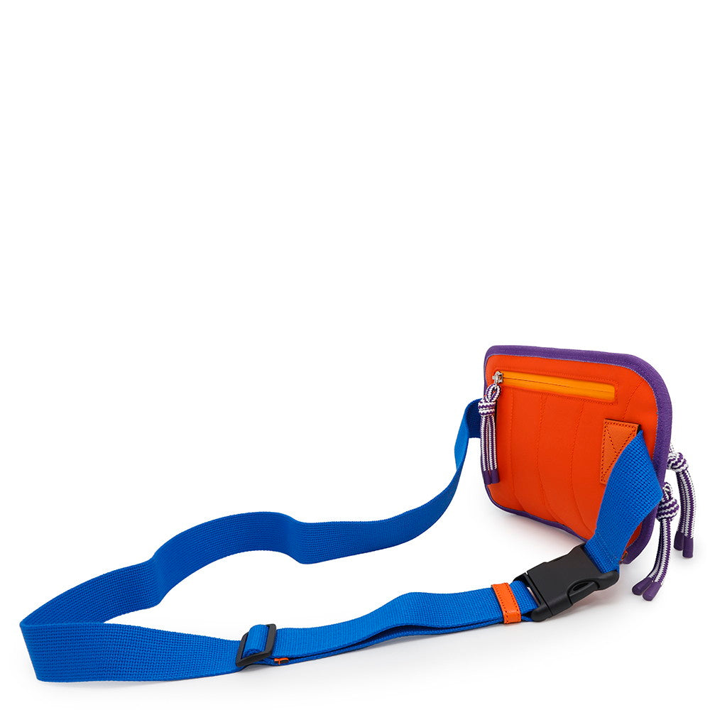 GUCCI GGNylon Belt Bag Purple/Orange752102 Nylon Rubber