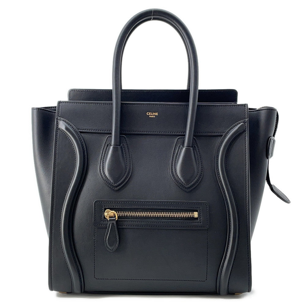 CELINE Luggage shopper Black189793 Leather Size micro