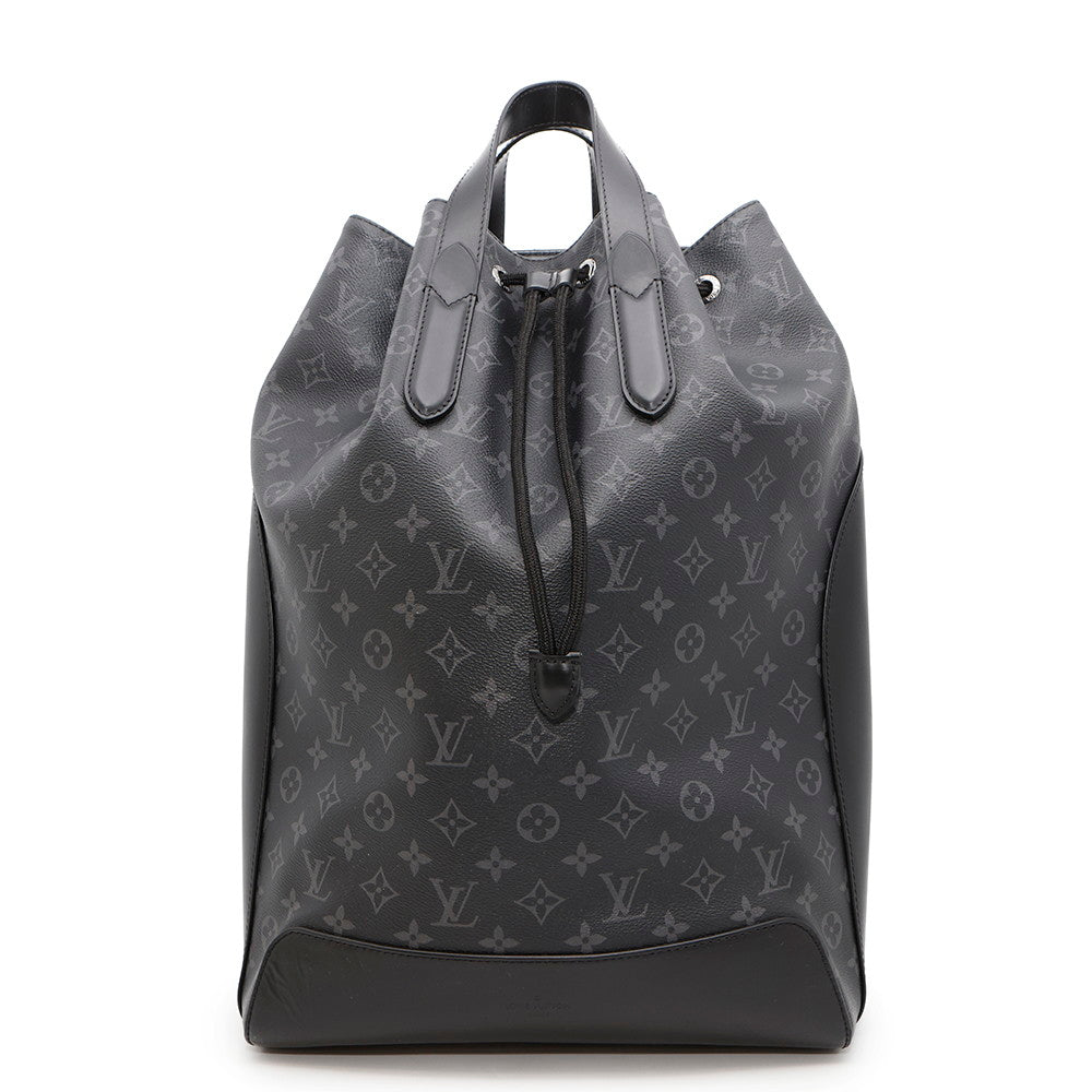 LOUIS VUITTON Backpackã»Explorer NoirM40527 Monogram Eclipse