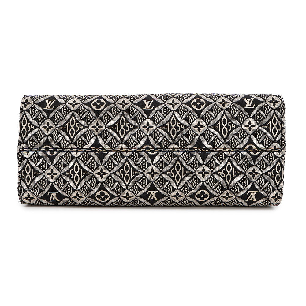 LOUIS VUITTON Onthego NoirM57207 Monogram / Jacquard SINCE1854 Size GM