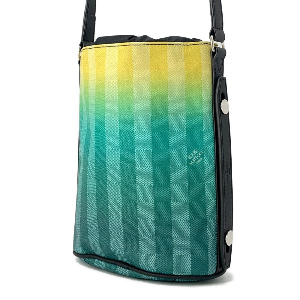 LOUIS VUITTON Sac Malang Yellow/GreenM59920 Damier stripe