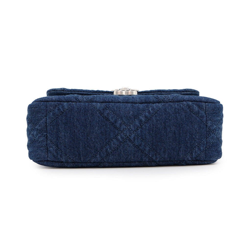 CHANEL CHANEL19 ChainShoulder Bag BlueAS1160 Denim