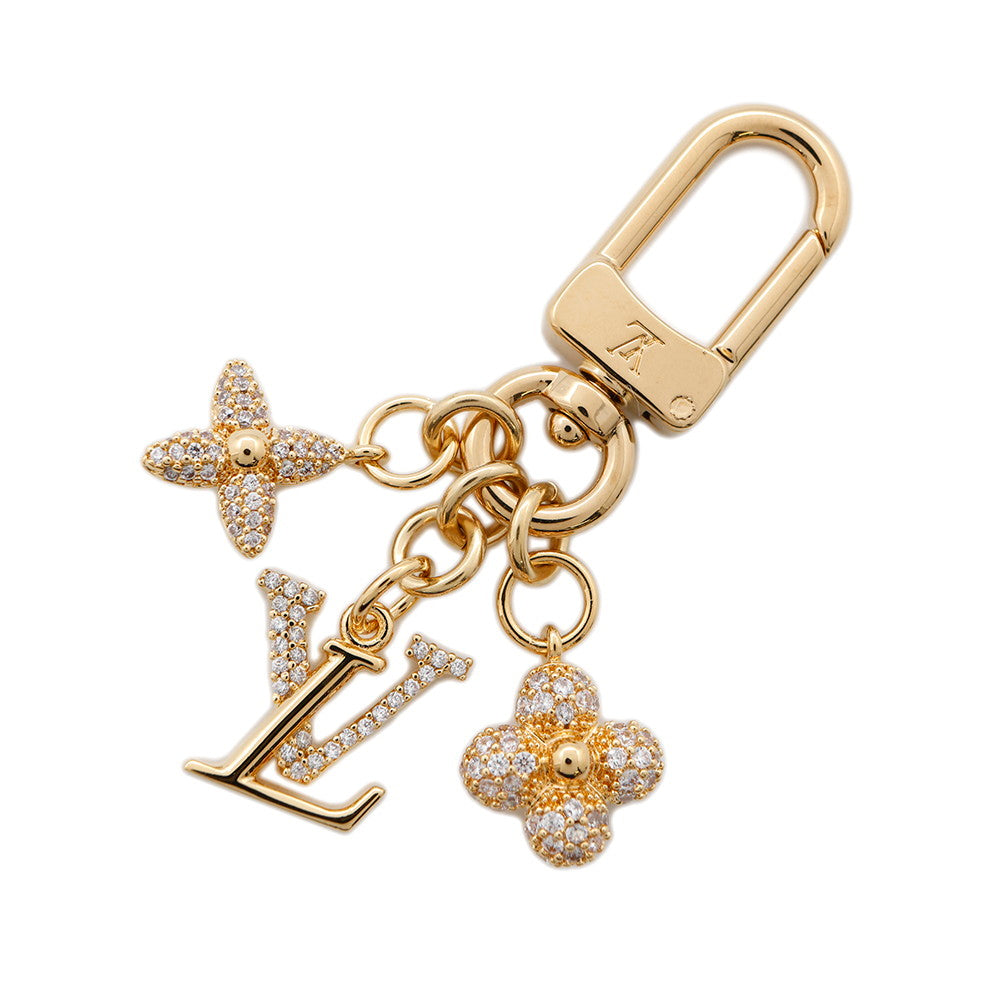 LOUIS VUITTON Micro Bag Charmã»LV Iconic GoldM01566 Metal Rhinestone