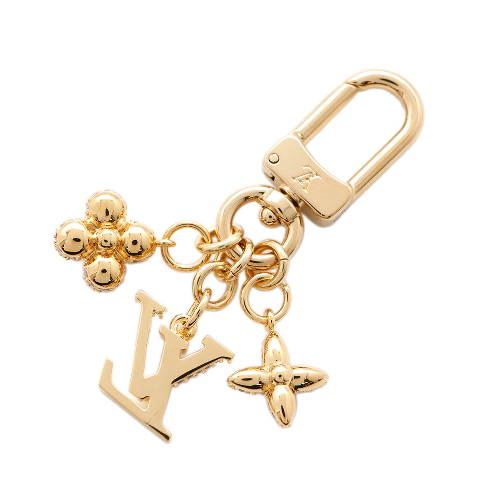 LOUIS VUITTON Micro Bag Charmã»LV Iconic GoldM01566 Metal Rhinestone