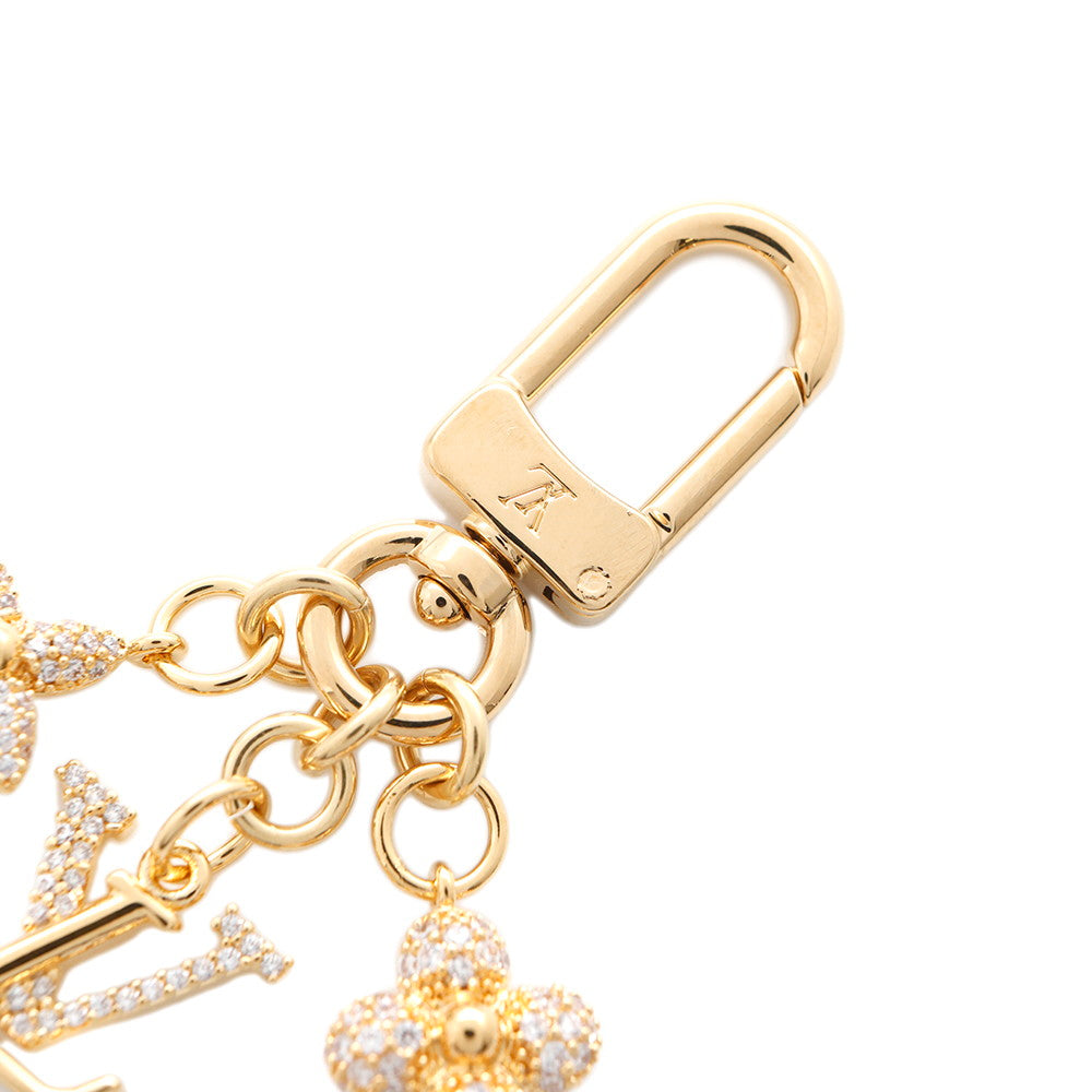 LOUIS VUITTON Micro Bag Charmã»LV Iconic GoldM01566 Metal Rhinestone