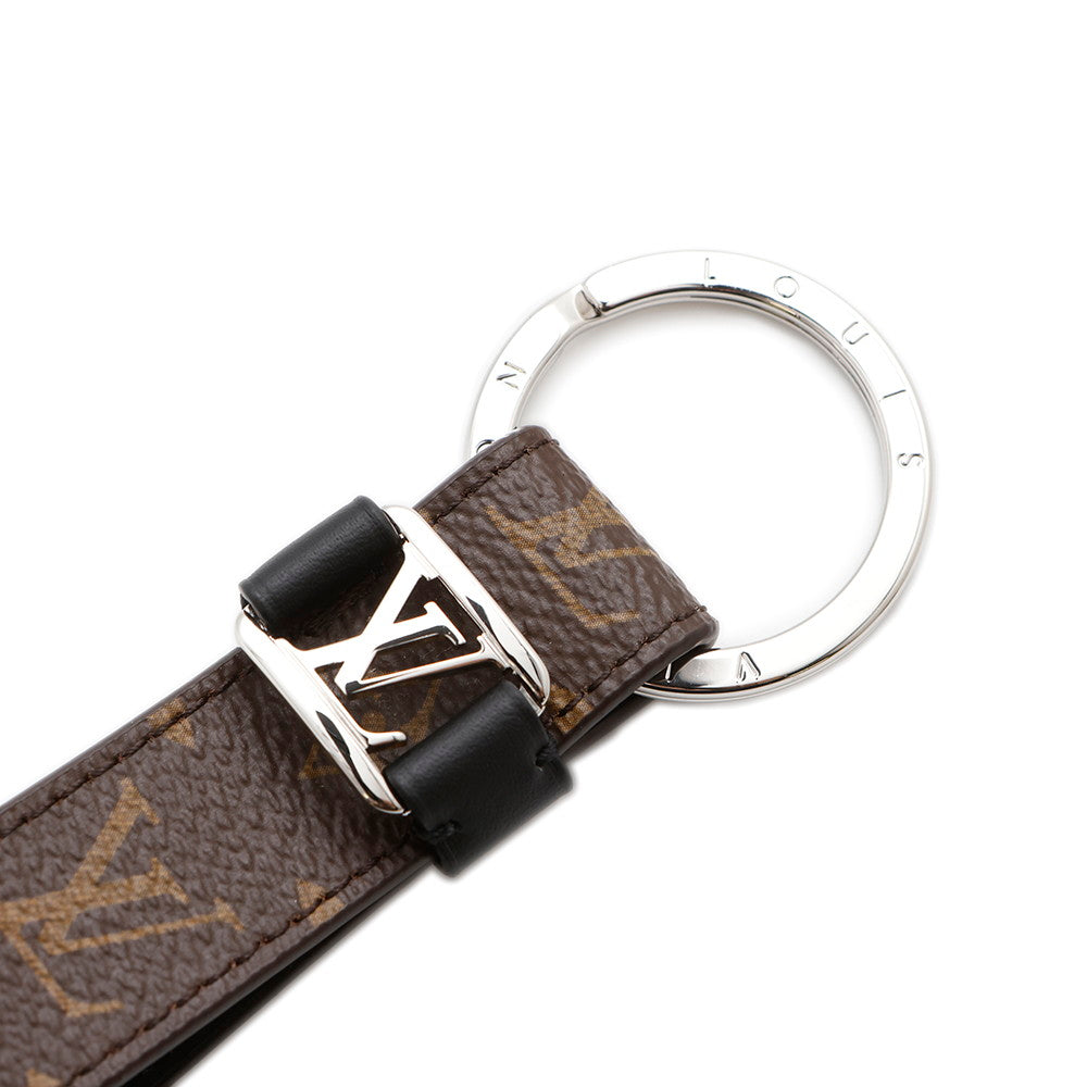 LOUIS VUITTON Keychainã»LVDragonne BrownM62709 Monogram Calf Leather