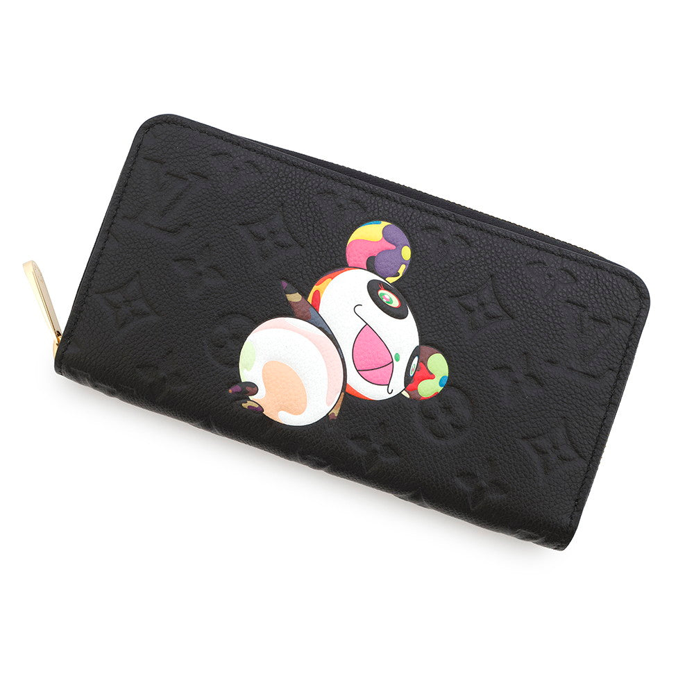 LOUIS VUITTON LV Ã TM Zippy Wallet Japan Limited Edition NoirM14160 Monogram Empreinte Leather