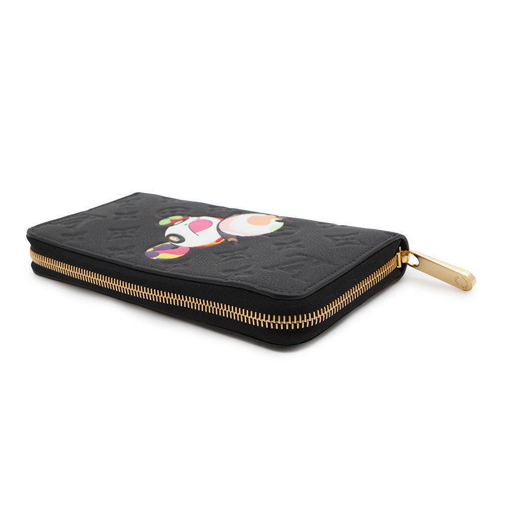LOUIS VUITTON LV Ã TM Zippy Wallet Japan Limited Edition NoirM14160 Monogram Empreinte Leather