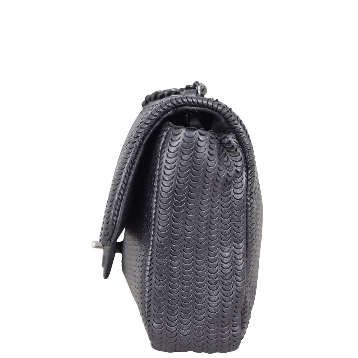 Chanel CC Laser Cut Flap Bag