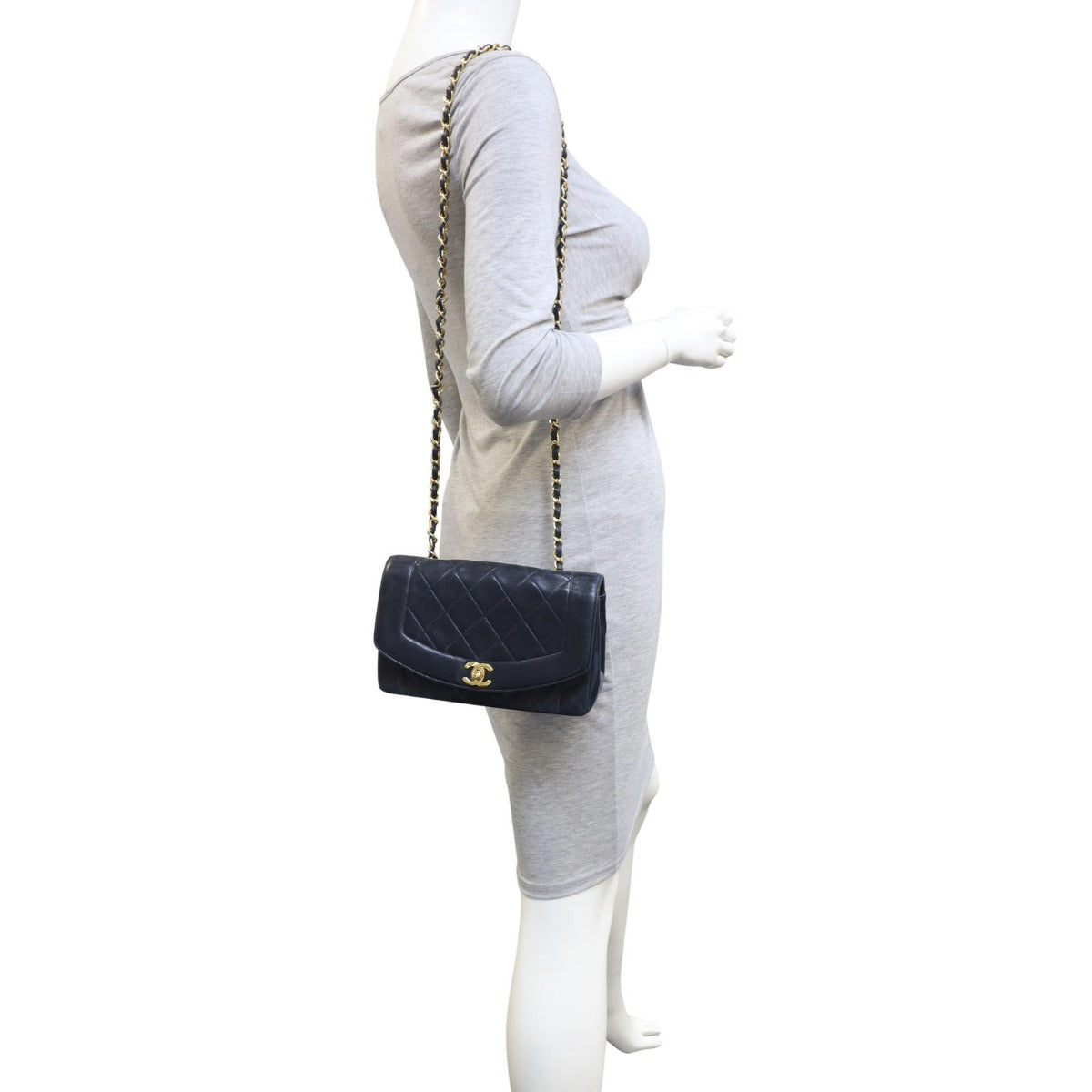 Chanel Diana Flap Bag | Dark Navy