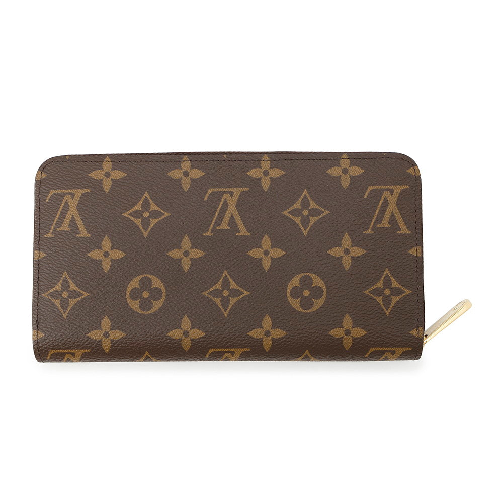 LOUIS VUITTON Zippy Wallet FuchsiaM41895 Monogram