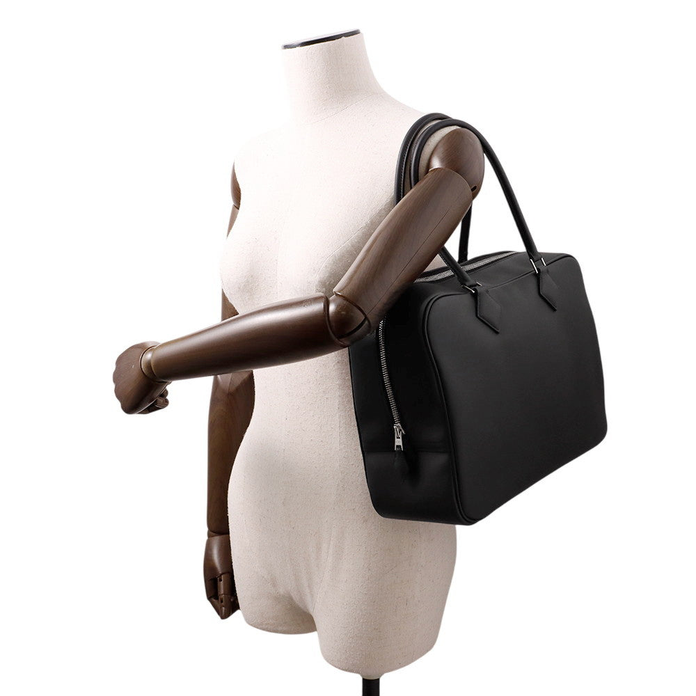 HERMES Plume Black Swift Leather Size 32