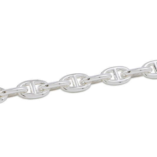 HERMES Chaine d'Ancre Bracelet 14 frames Size MM SV925