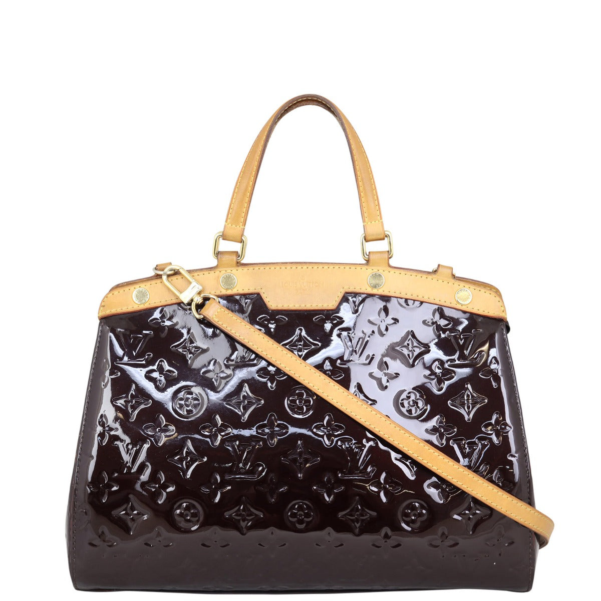Louis Vuitton Brea MM Monogram Vernis