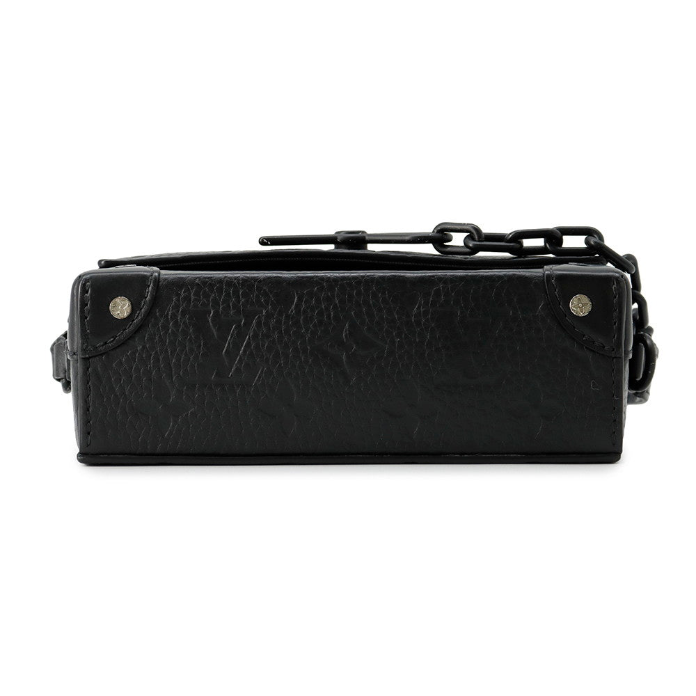LOUIS VUITTON Steamer Wearable Wallet NoirM81746 Taurillon Leather/Monogramã»Pattern