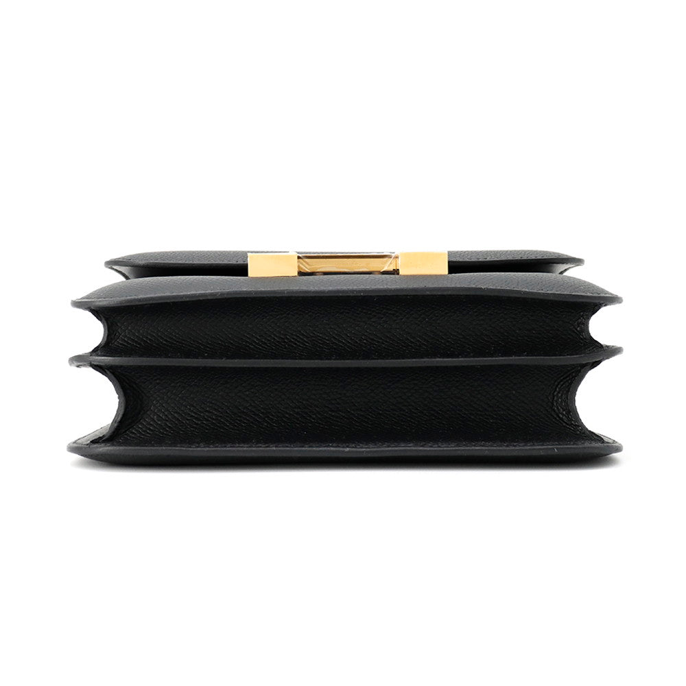HERMES Constance3Miroir Black Epsom Size Mini