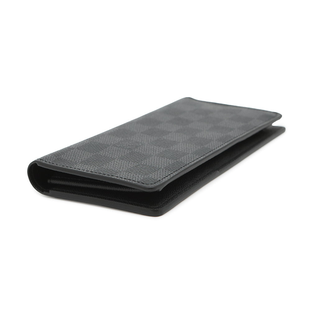 LOUIS VUITTON Portefeuille Brazza NoirN62665 Damier Graphite