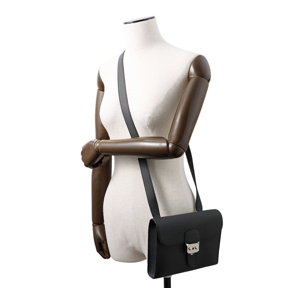 HERMES Sac Adepesh Plomb Togo Leather Size 21