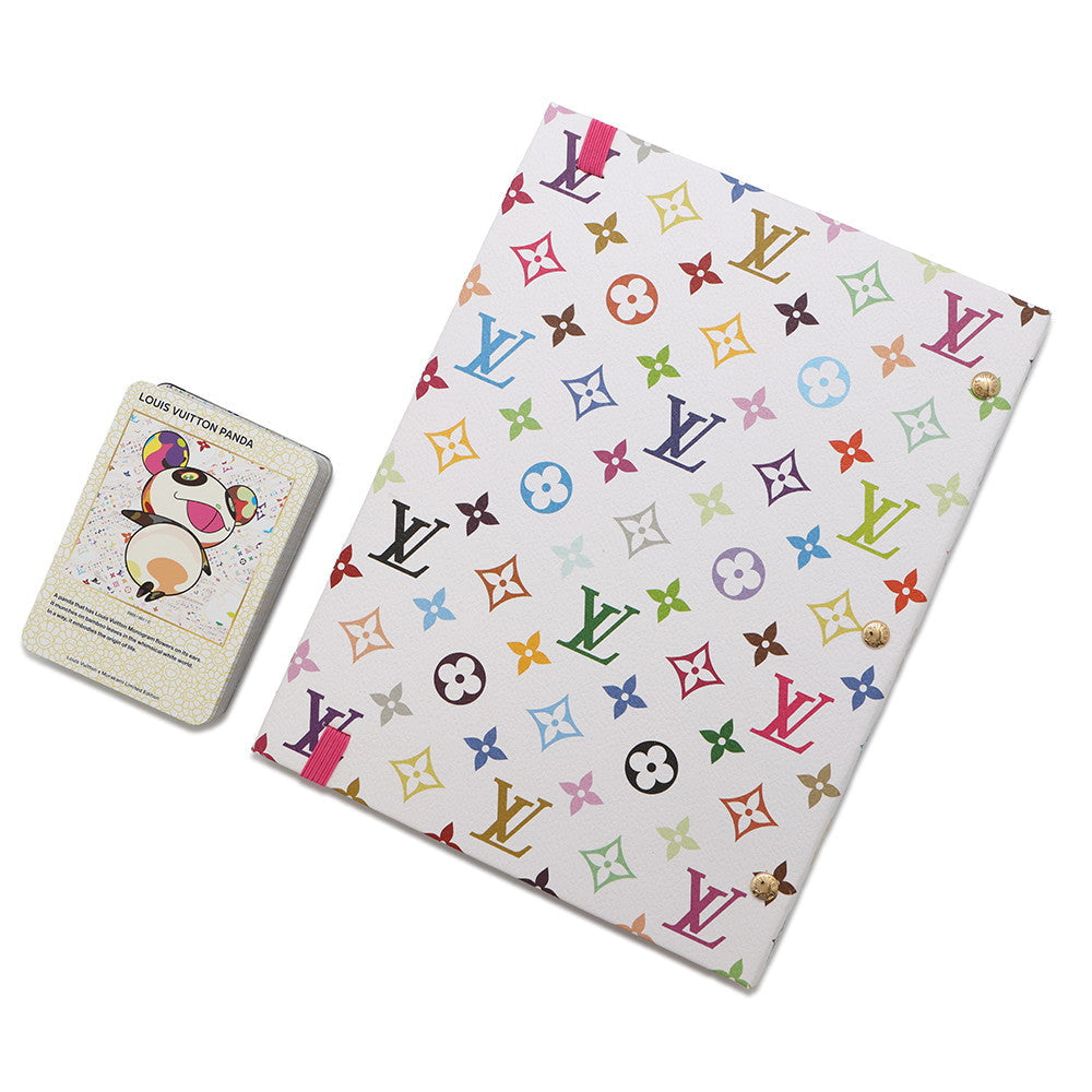 LOUIS VUITTON LVxTM trading card set White/Multicolor paper