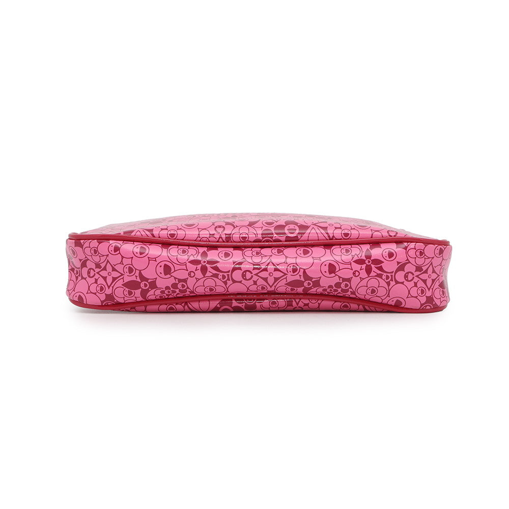 LOUIS VUITTON Cosmic Blossom Pochette Cosmic RoseM93166 PVC Coated Canvas