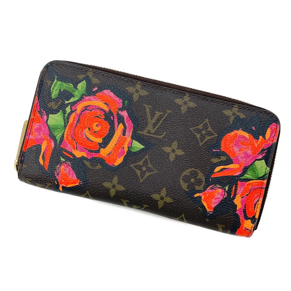LOUIS VUITTON Zippy Wallet BrownM93759 Monogramã»Rose