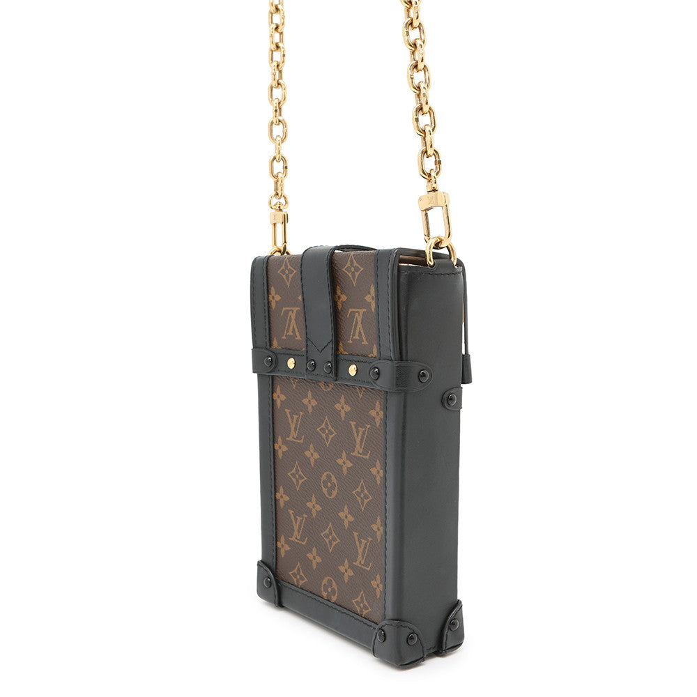 LOUIS VUITTON Pochetteã»Trunk Vertical NoirM63913 Monogram