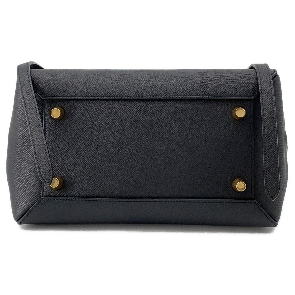 CELINE Belt bag Black176103ZVA Leather Size Mini