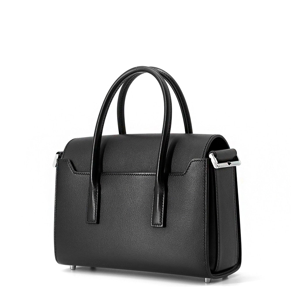 HERMES New Drag 22 Black Evercolor
