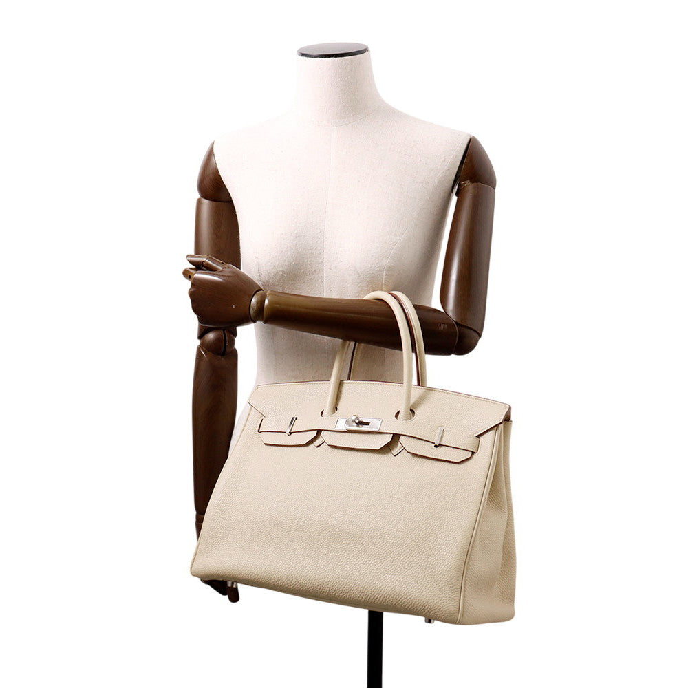 HERMES Birkin Parchement Togo Leather Size 35