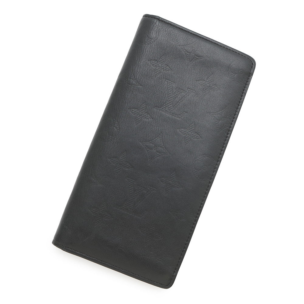 LOUIS VUITTON Portefeuille Brazza NoirM62900 Monogram Shadow