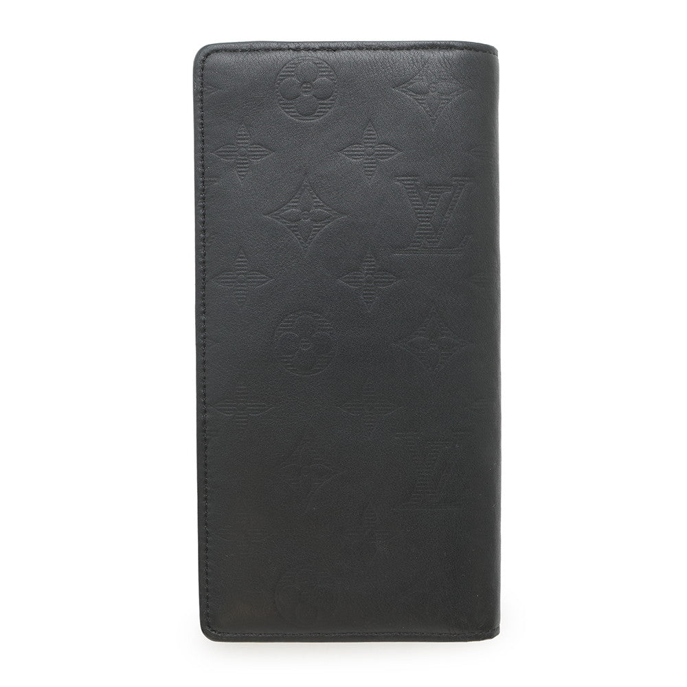 LOUIS VUITTON Portefeuille Brazza NoirM62900 Monogram Shadow