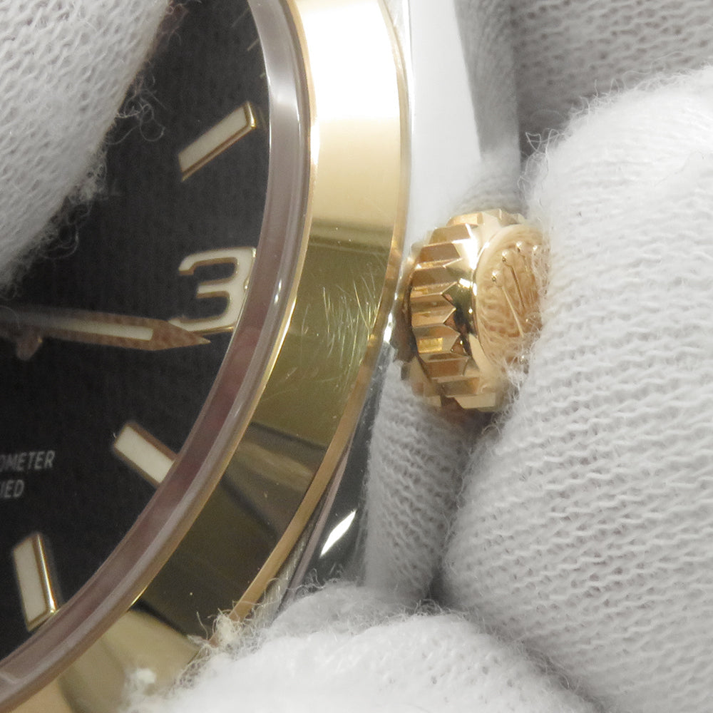 ROLEX Explorer 36 W36mm Stainless Steel K18YG Black Dial124273