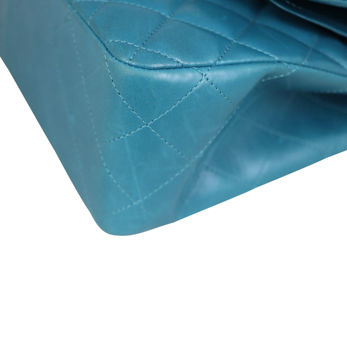 Chanel Classic Double Flap Jumbo | Peacock Blue