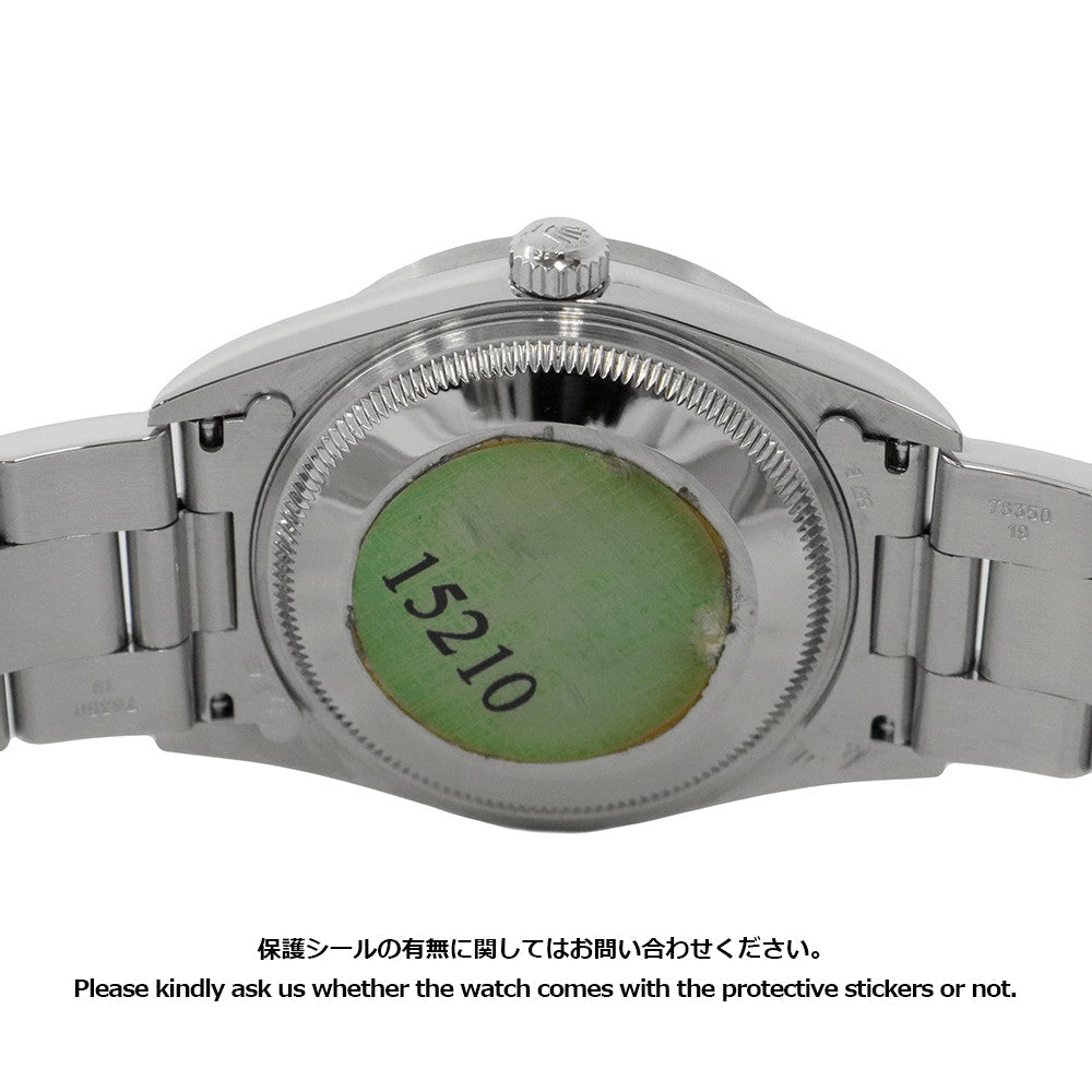 ROLEX Oyster Perpetual Date W34mm Stainless Steel Blue Dial15210